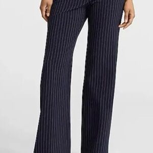 Express Navy Pinstripe Pants